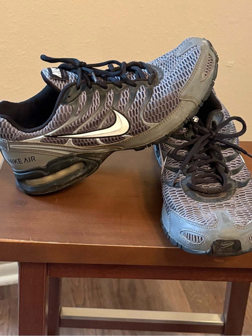 Nike Men’s Air Max Training Shoes - Gray/Black